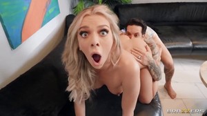 Tiffany Watson gets caught being fucked doggy style by Small Hands