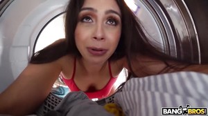 Laundry Day Nailing Featuring Lilly Hall - Bangbros HD